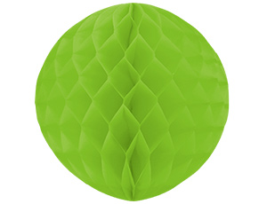 Шар бумажный Светло-зеленый 30 см/GKIC (Тишью),  шт