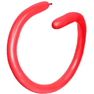 Воздушный шар 2"(5см) ШДМ пастель SEMPERTEX красный (015 Red), упак(100 шт)
